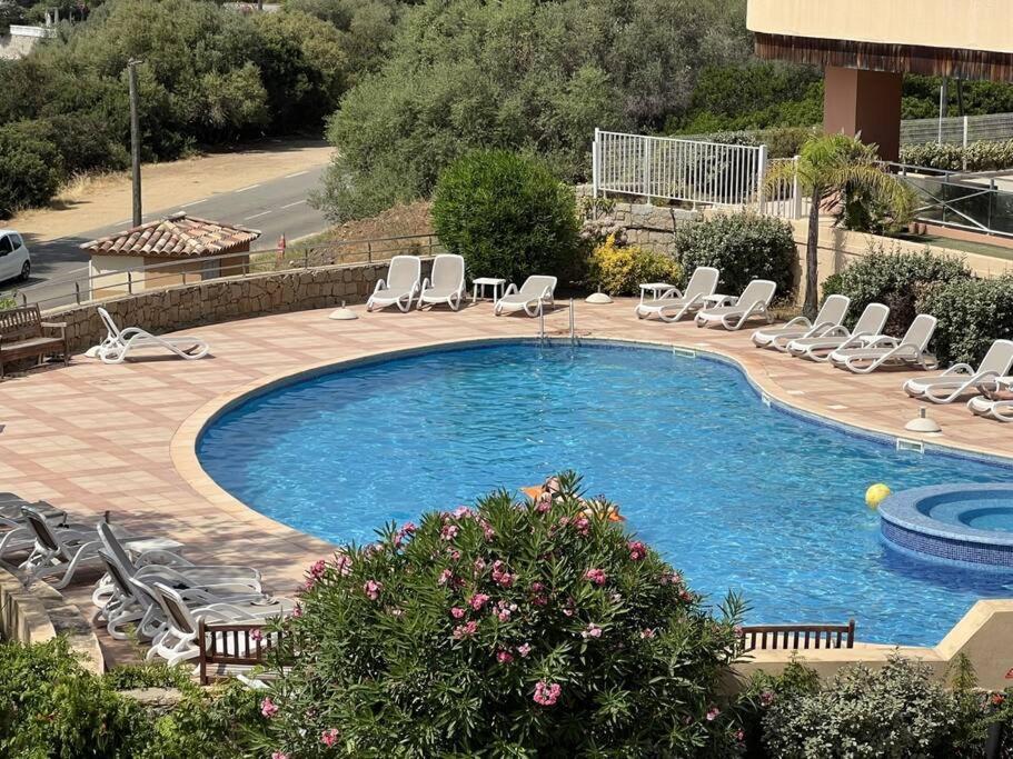 Bel App T2 En Bord De Mer Vue Sanquinaires Piscine Ajaccio  Exterior photo